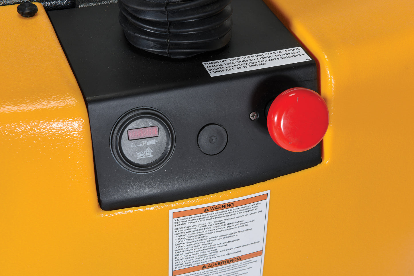 Electric Pallet Jack — 3000 lb Capacity, 25x47 Forks