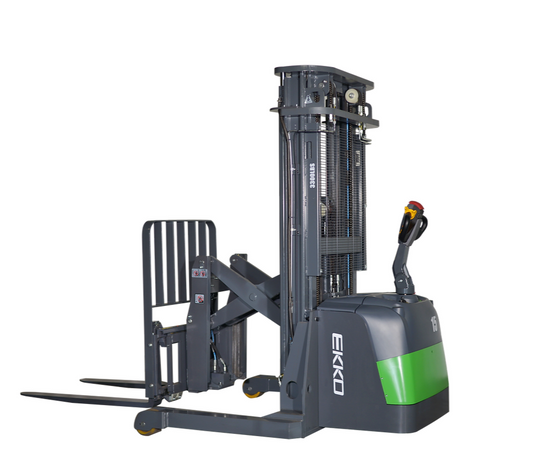 EKKO ER15 - Walkie Electric Reach Truck (Li-Ion) – 3,300 lb Capacity