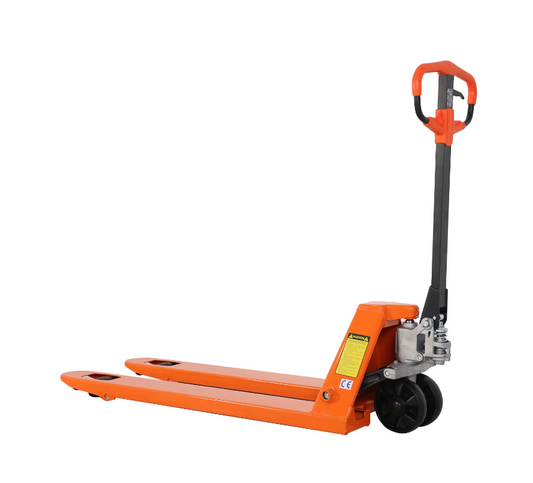 Troy Carrier: Manual Pallet Jack – 5,500 lb Capacity (PU & Nylon Options)