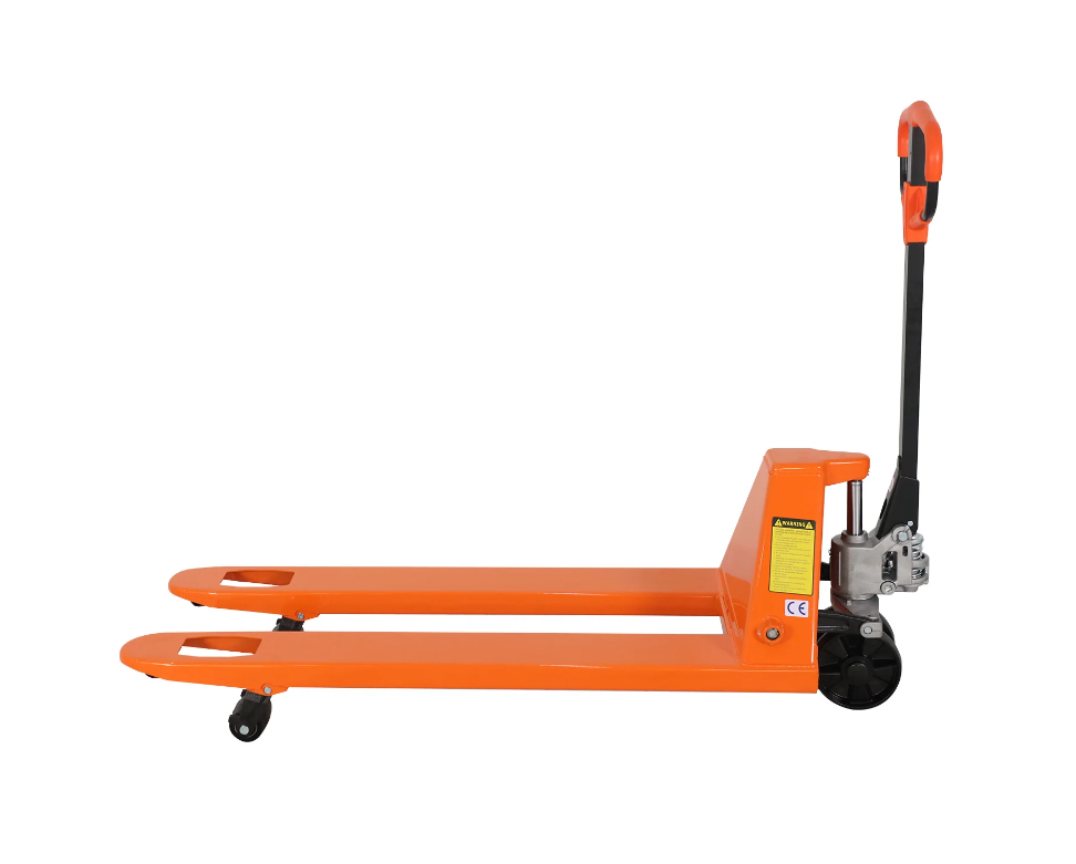 Troy Carrier: Manual Pallet Jack – 5,500 lb Capacity (PU & Nylon Options)