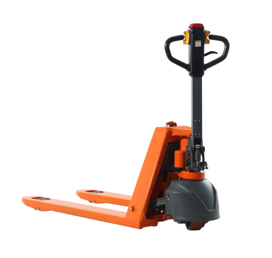 Tory Carrier - Orange Electric Pallet Jack – 3,300 lb Capacity, 27x48 Forks, 24V Lithium Battery