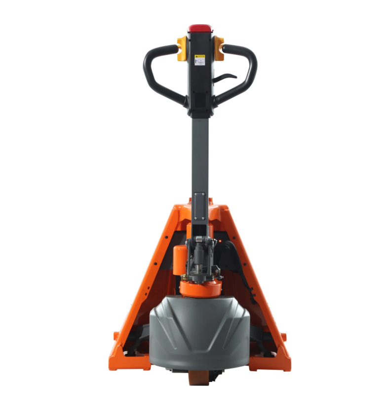 Tory Carrier - Orange Electric Pallet Jack – 3,300 lb Capacity, 27x48 Forks, 24V Lithium Battery