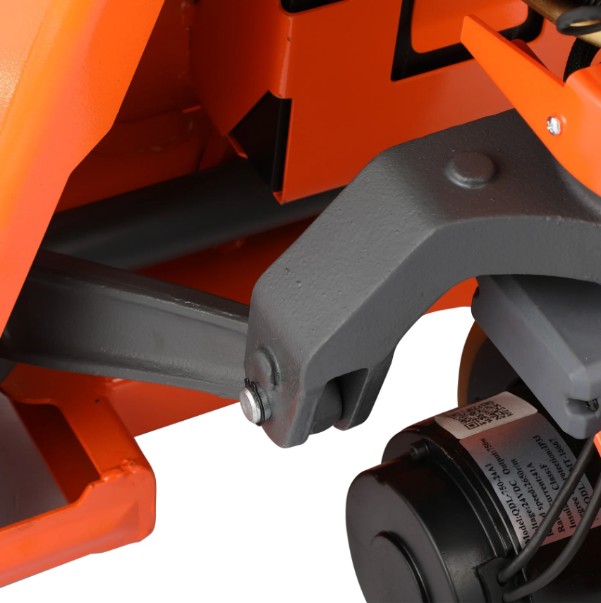 Tory Carrier - Orange Electric Pallet Jack – 3,300 lb Capacity, 27x48 Forks, 24V Lithium Battery