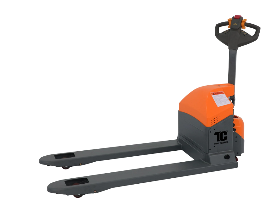 Tory Carrier - Electric Pallet Jack – 3300 lb & 3900 lb Capacity with 48"L x 27"W Forks- 24V GEL battery