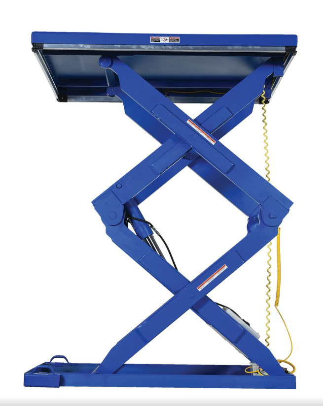 Vestil Steel Double Scissor Lift Table – 2,000 lb Capacity