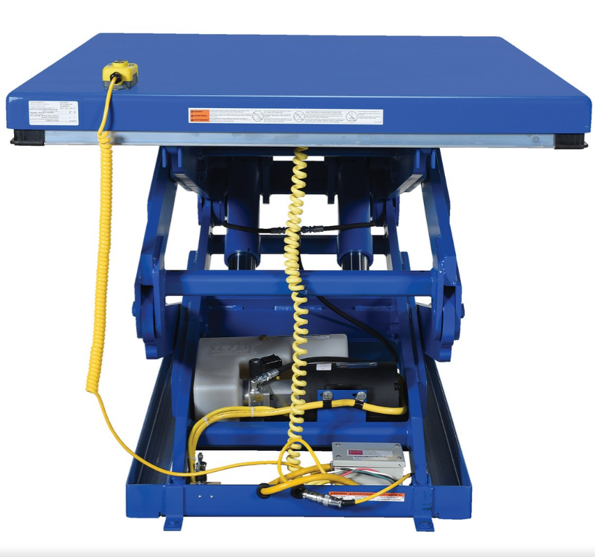 Vestil Steel Double Scissor Lift Table – 2,000 lb Capacity