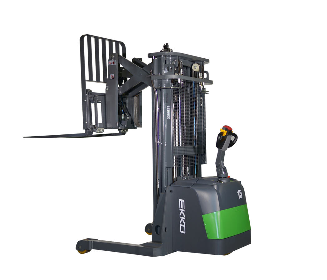 EKKO ER15 - Walkie Electric Reach Truck (Li-Ion) – 3,300 lb Capacity