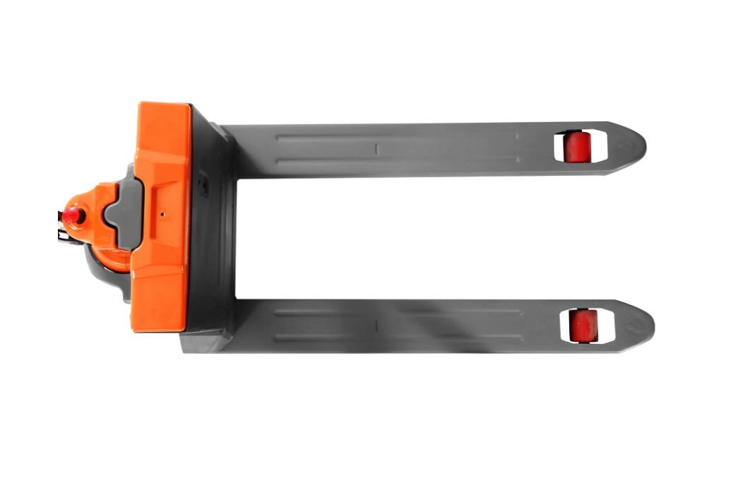 Tory Carrier - Electric Pallet Jack – 3,300 / 4,400 lb Capacity with 48"L x 27"W Forks, Lightweight Lithium Design