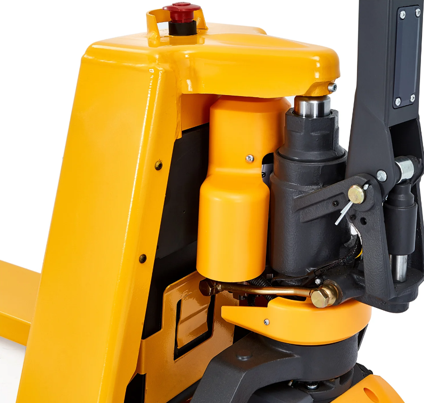 Tory Carrier - Orange Electric Pallet Jack – 3,300 lb Capacity, 27x48 Forks, 24V Lithium Battery