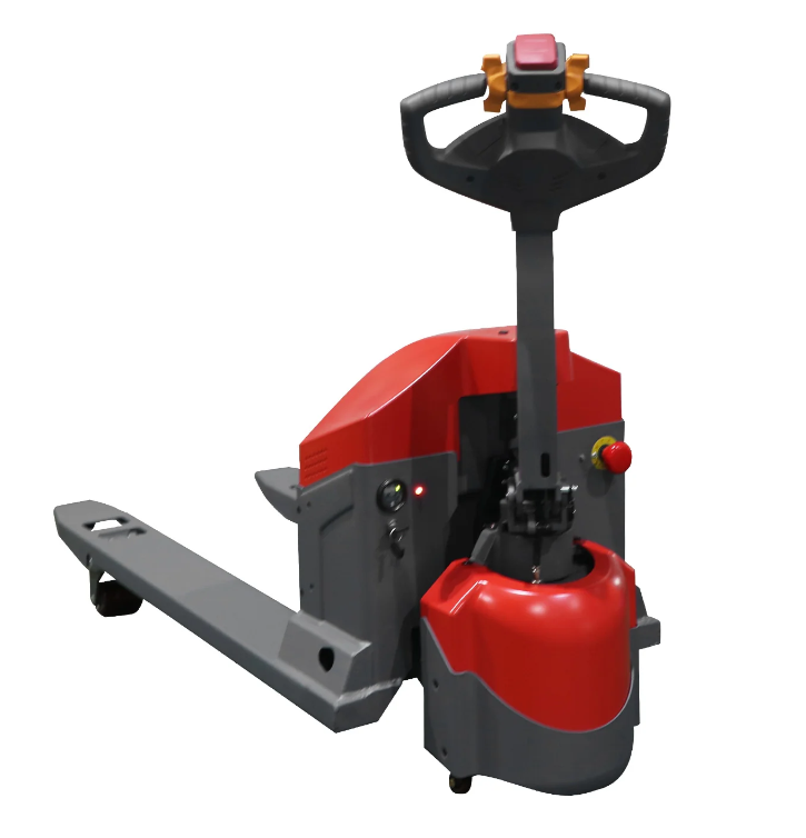 Tory Carrier- Electric Pallet Jack – 4,400 lb Capacity with 48"L × 27"W Forks, GEL Battery Powered