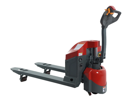 Tory Carrier- Electric Pallet Jack – 4,400 lb Capacity with 48"L × 27"W Forks, GEL Battery Powered