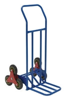 VESTIL Steel Stair Hand Truck – 300 lb Capacity, Triple-Wheel Stair Climber