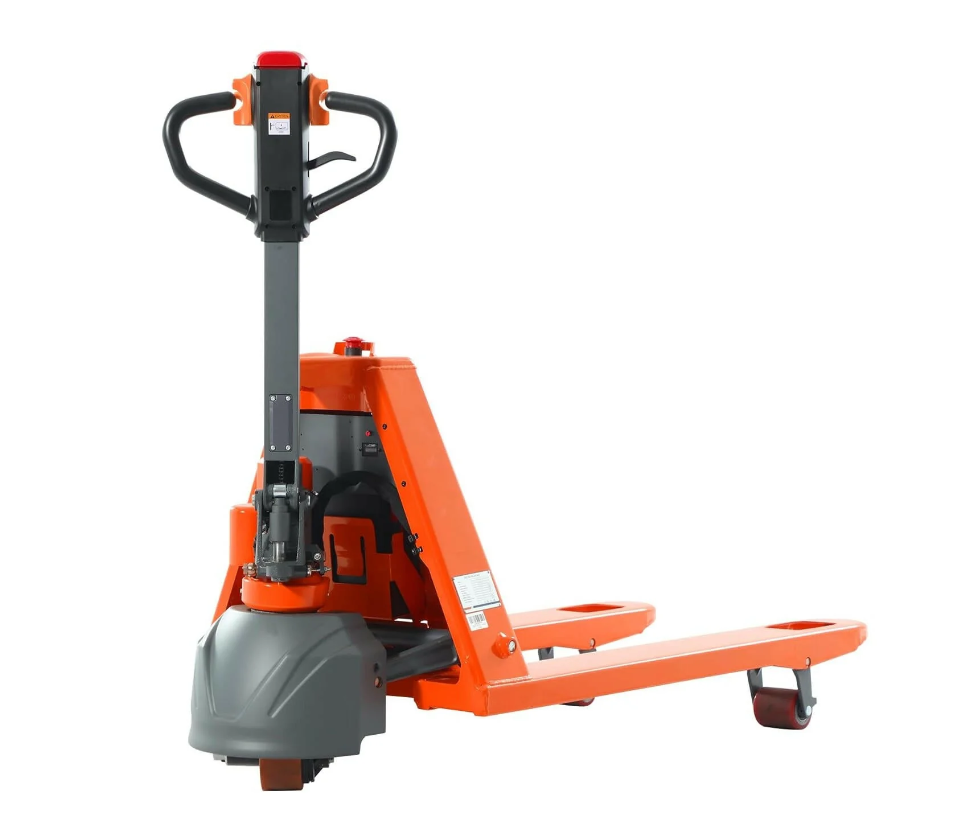 Tory Carrier - Orange Electric Pallet Jack – 3,300 lb Capacity, 27x48 Forks, 24V Lithium Battery