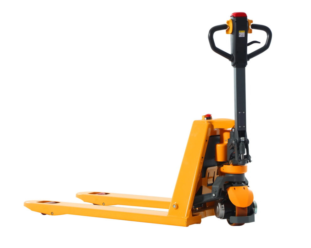 Tory Carrier - Orange Electric Pallet Jack – 3,300 lb Capacity, 27x48 Forks, 24V Lithium Battery