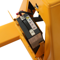 Tory Carrier - Orange Electric Pallet Jack – 3,300 lb Capacity, 27x48 Forks, 24V Lithium Battery
