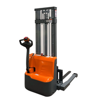 Tory Carrier T-3042 Fully Powered Electric Stacker with Straddle Legs – 2,640 lb Capacity, 118" Lift Height