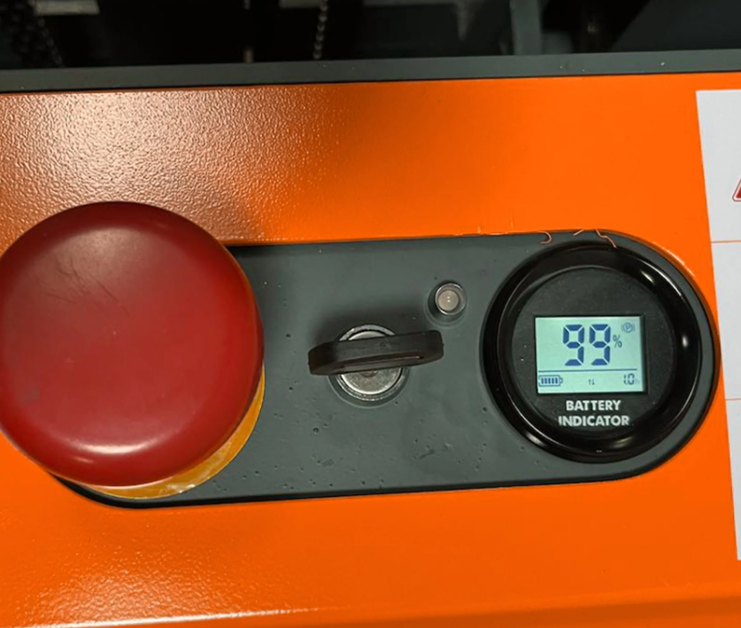 Tory Carrier T-3038 Fully Powered Electric Stacker / Pallet Truck – 2,640 lb Capacity, 98″ Lift Height