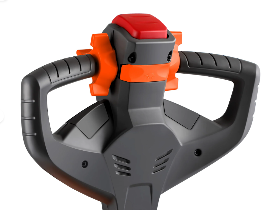 Tory Carrier T-3038 Fully Powered Electric Stacker / Pallet Truck – 2,640 lb Capacity, 98″ Lift Height