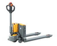 Tory Carrier - Electric Pallet Jack – 3,300 / 4,400 lb Capacity with 48"L x 27"W Forks, Lightweight Lithium Design